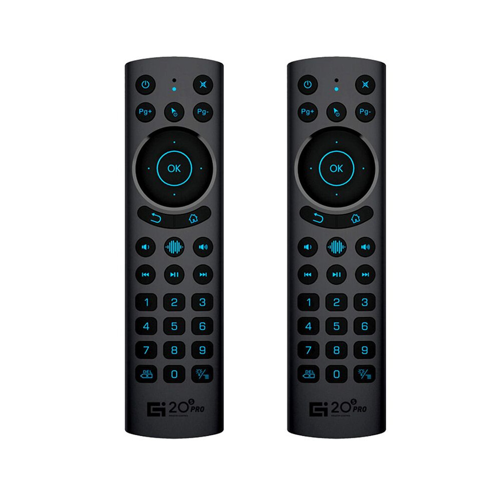 2X G20s Pro Bt5.0 2.4G Wireless Voice Air Mouse Gyroscope Ir Learning Backlit Remote Control For Android Tv Box 4713137947280