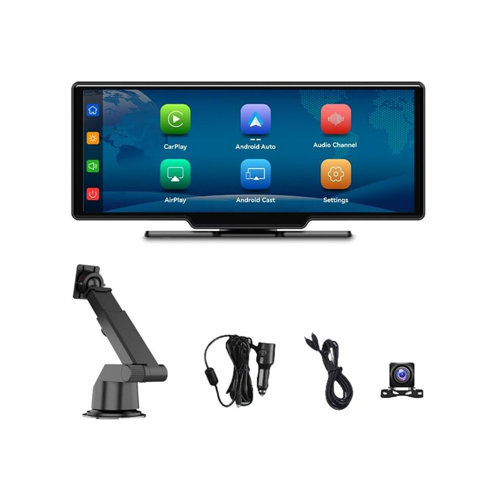 Wireless Carplay Screen,10.26In Car Stereo Touch Screen With Android Auto Carplay, Car Audio With Mirror Link, 4713754034790