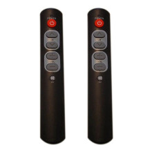 2 Pezzi Telecomando Universale Intelligente A 6 Pulsanti Funzione di Apprendimento Copia IR per TV, STB, DVD, DVB, VCR A