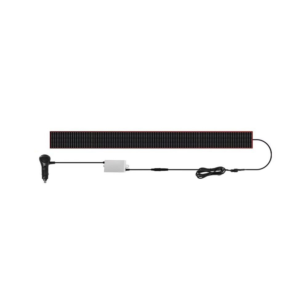Truck Devil Eye Led Matrix Pixel Panel Soft Foldable Ing Graffiti Scrolling Stick Text Board Windshield 59Inch Light 4714002384506
