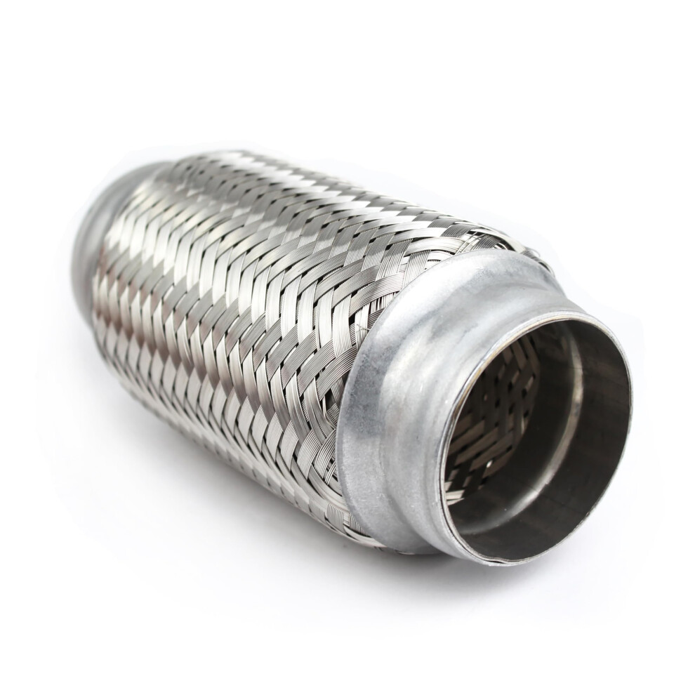 45Mm X 250Mm Universal Exhaust Flex Pipe Stainless Steel Flexible Exhaust Joint 9189345248818