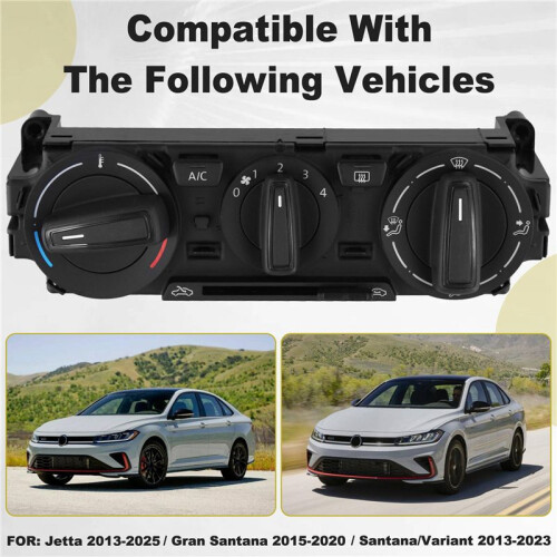 34D820045E Car Manual A/C Heater Climate Control Panel Unit  for   2013-2025 34D820045C 1