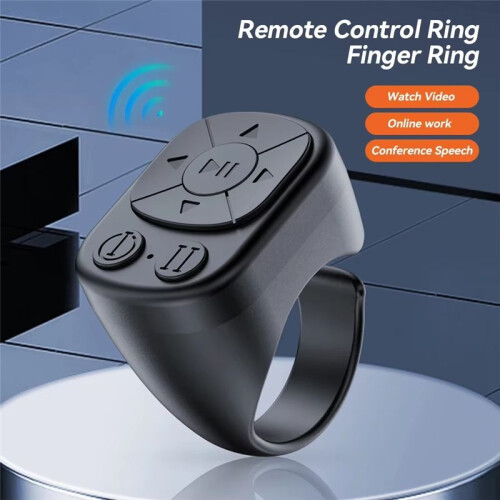 Scrolling Finger Remote Control Mobile Phone Video Blutooth 5.3 Remote Control Selfie Stick Fingertip Controller 2