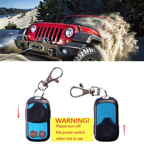 12/24V Versatile Winch Remote Control Kit for  ATV Wireless Electric Winch Remote Control Handset  Controller 2