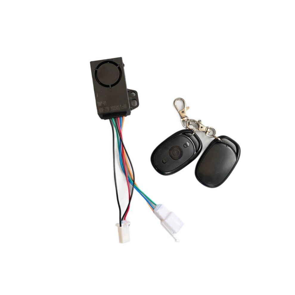 Electric Vehicle Horn, Two-Wheeled And Three-Wheeled Electric Vehicle 48/60V Auto And Motorcycle Accessories Black 4712792814098