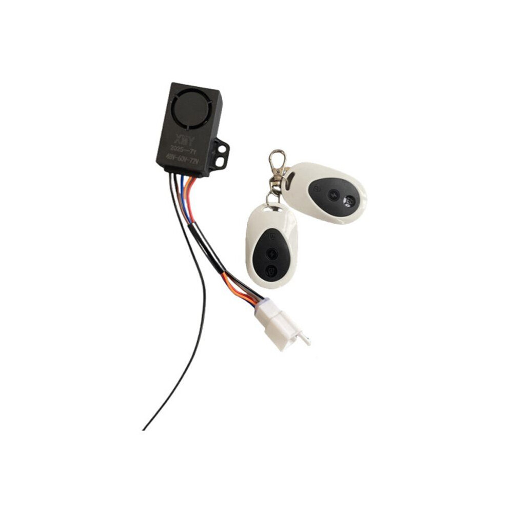 Electric Vehicle Horn, Two-Wheeled And Three-Wheeled Electric Vehicle 48/60V Auto And Motorcycle Accessories White 6033792622116