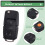 SA2205 XKB520EN Second Generation Replaced XKB501EN Wire Remote Key for  B5 Flip 3 Buttons Supports Wireless Program 5