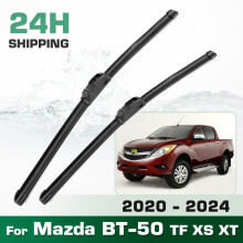 GREATROAD vindusvisker LHD&RHD frontviskerblader sett for Mazda BT-50 TF XS XT 2020 - 2024 vindrute vindusbørste 24" 16"
