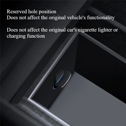 For  Model Y Juniper 2025 Central Control Storage Box Silicone Center Console Armrests Box Lower Storage Bucket 2