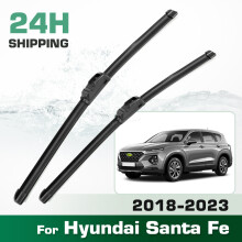 GREATROAD vindusvisker LHD&RHD frontviskerblader sett for Hyundai Santa Fe 2018-2023 Frontrute vindusbørste 26" 16"