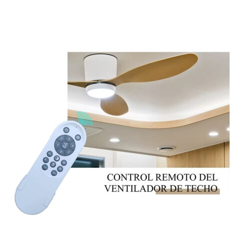Adjustable Brightness Ceiling Fan Remote Control Universal Replacement Controller for Ceiling Fans with Lights 1
