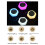 Car USB Ambient Lights LED Decorative Atmosphere Lamp for Auto Interior Environment Light Plug 3