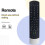 Replace CT-90404 Remote Control for  TV 42SL800A 46SL800A Remote Control 6