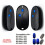 2PCS Garage Door Remote Control for SEAV BE-HAPPY-RS2 RS1 RS3 BE--RS2 RS1 RS3 Transmitter 433.92MHz Rolling Code 2