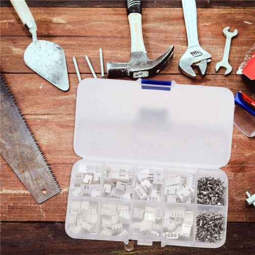 500Pcs XH 2.54Mm 2Pin 3Pin 4Pin Terminal Terminal Header Wire Connector 2