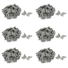 300Pcs 35mm DIN Rail Terminal Block End Stopper Mounting Clips