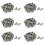 300Pcs 35mm DIN Rail Terminal Block End Stopper Mounting Clips 1