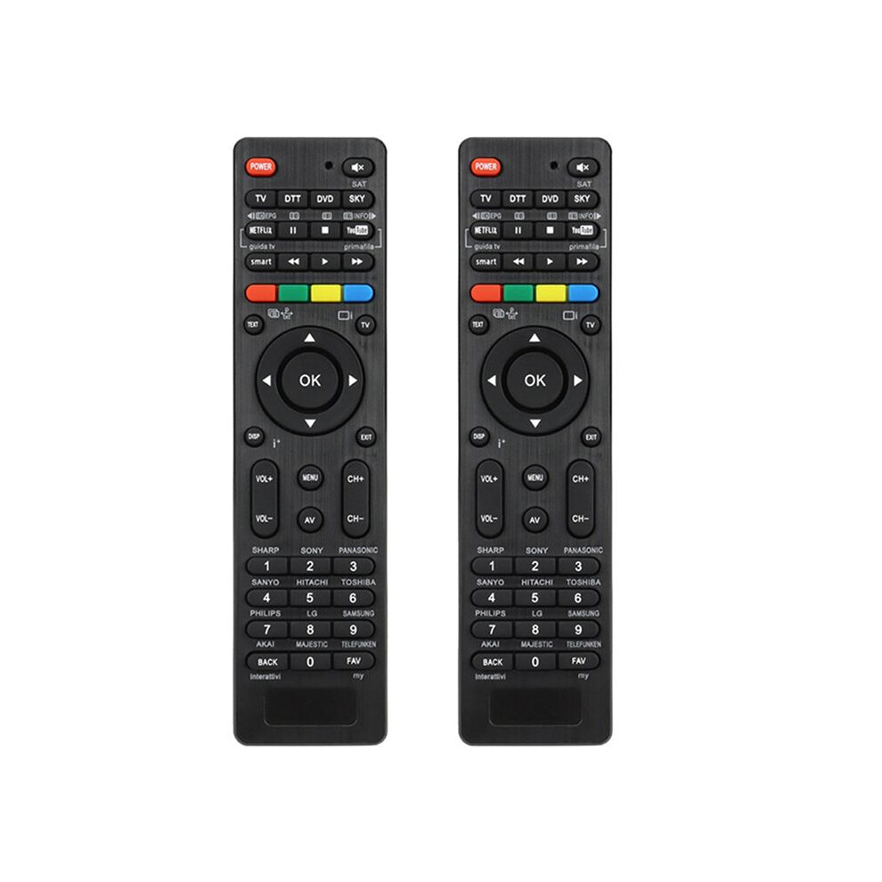 2X 4 in 1 Universal Remote Control for TV DTT DVD SKY One-Key Search Automatic Matching-image-OPC-PPCDGMZ-NEW