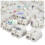 500Pcs Plastic 2 Pin Push Quick Cable Connector Wiring Terminal 10A 250V 5