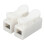 500Pcs Plastic 2 Pin Push Quick Cable Connector Wiring Terminal 10A 250V 2