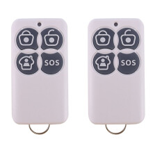 2X Rc22 Four-Button Remote Control Wireless Universal 100M Remote Control 433 Frequency Keyless Entry Remote Control