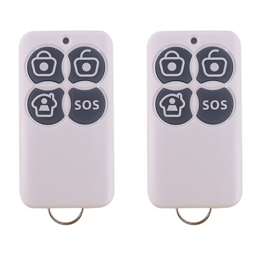2X Rc22 Four-Button Remote Control Wireless Universal 100M Remote Control 433 Frequency Keyless Entry Remote Control
