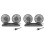 2X Car Fan Truck Strong Wind USB Interface Multi-Function Double-Headed Electric Fan 1