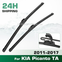 GREATROAD vindusvisker LHD&RHD frontviskerblader sett for KIA Picanto TA 2011 - 2017 frontrutevindusbørste 24" 14"