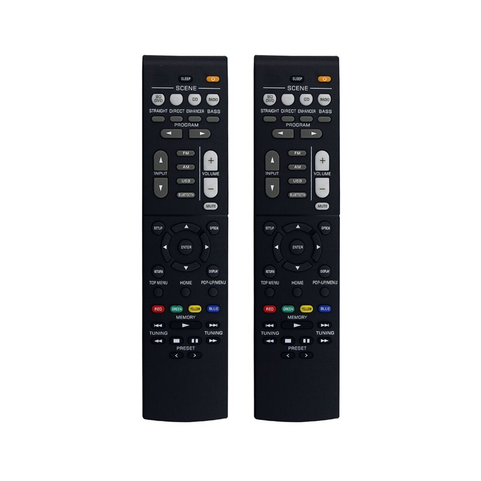 2X Rav561 Zz43210 Remote Control For Home Theater Receiver Htr-3072 Rx-V385 Yht-4950Ubl Rx-V381 Rx-V383 Htr-3071 4711655224258