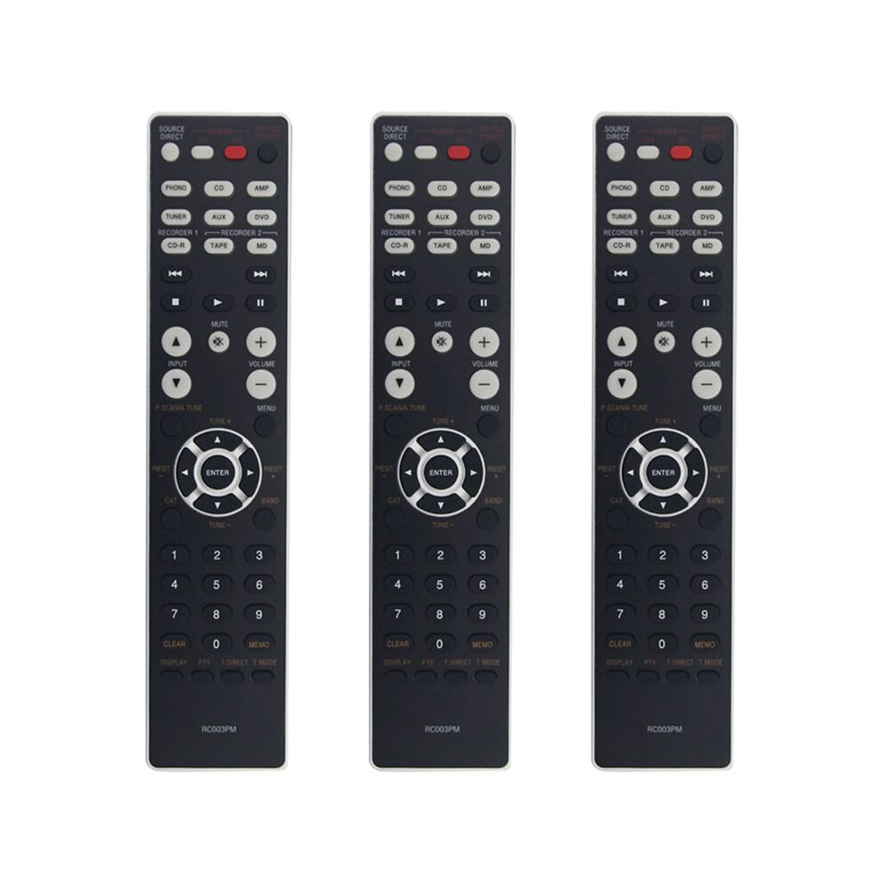3X Replace Remote Control Rc003pm For Av Power Amplifier Pm5003 Pm5004 Pm5005 Pm6003 Pm6005 Pm6006 Pm7003 6031960056398