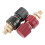 20Pcs Terminal Binding Post, 555 Type Brass Pillar Terminal Block M8 Thread Diameter Binding Post 220V-380V 200A 6
