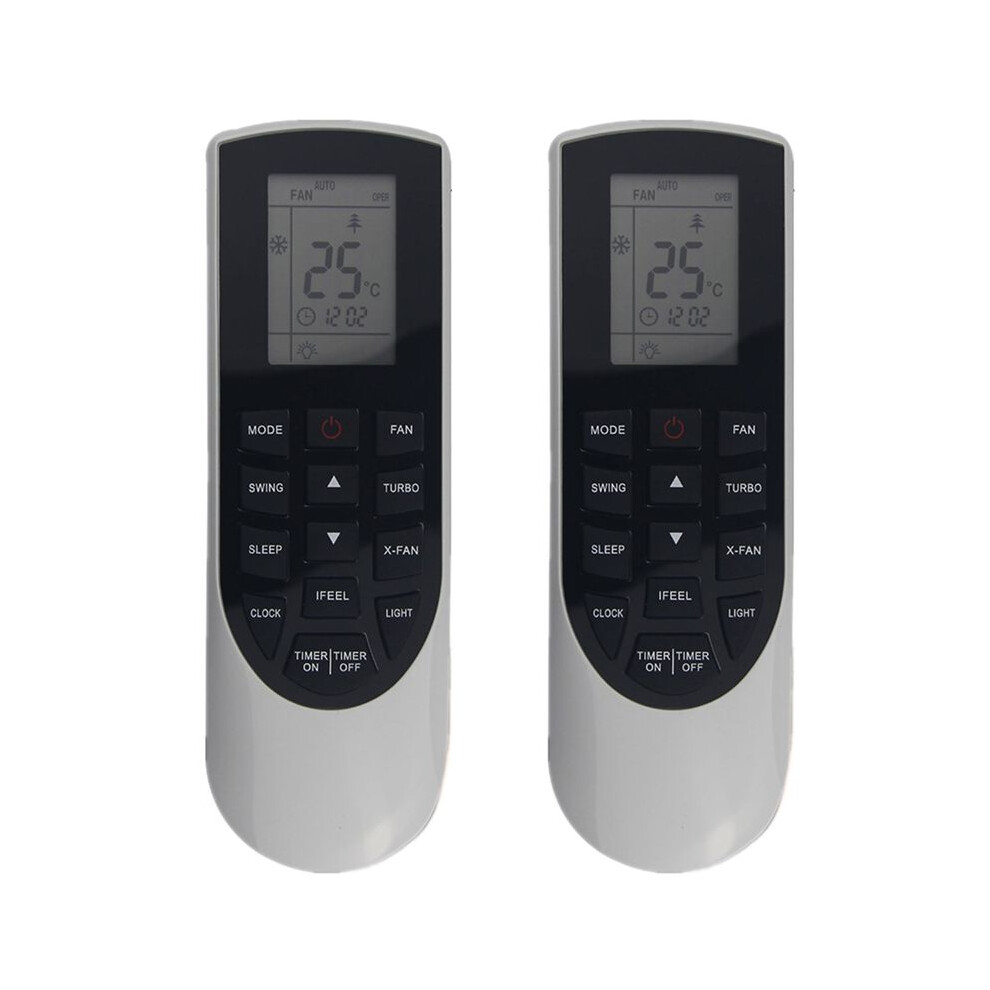 2X New Yan1f1 Air Conditioner Remote Control Replacement For Gree Air Conditioning Controller 6033063156234