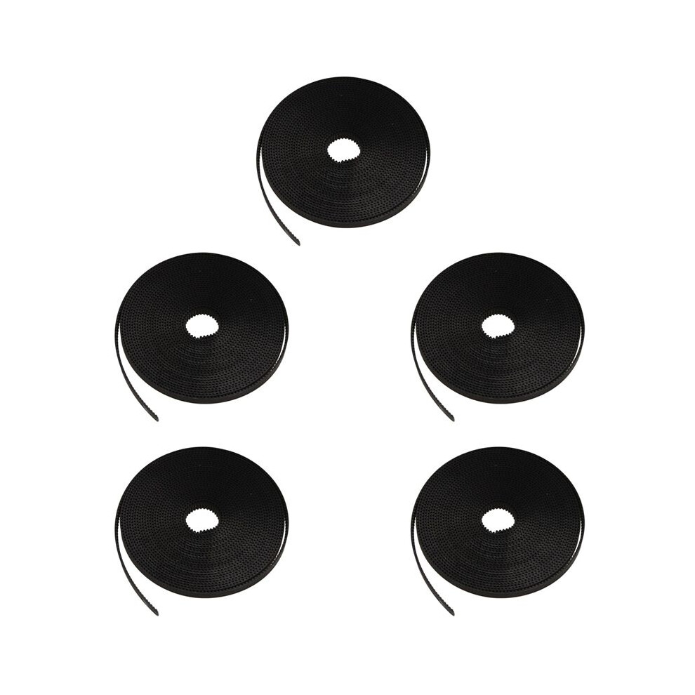 5Pcs 5 Meters Gt2 Timing Belt Width 6Mm Fit For Reprap Mendel Rostock Prusa Gt2-6Mm Belt 6034143943133