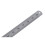 5X Double Side Scale Stainless Steel Straight Ruler Measuring Tool 50cm 3