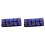20Pcs Symbol Dice Double Colors Math Counting Teaching Add Subtract Dice Digital Dice Dice Acrylic Teaching Tool-D 1