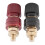 12Pcs Terminal Binding Post, 555 Type Brass Pillar Terminal Block M8 Thread Diameter Binding Post 220V-380V 200A 7