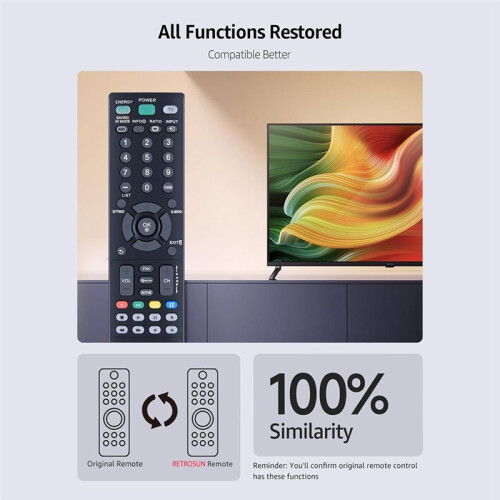 Universal Remote Control for   TV Remote AKB73655806, Replacement Remote Control for  LCD LED TV AKB73655806 2