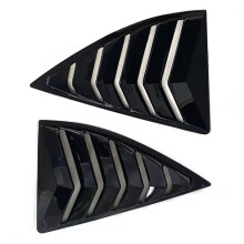 Heißer Verkauf Tiypeor Viertel Stil Glanz Schwarz Auto Seitenfenster Lamellen für Camaro 5. Generation 2010 - 2015