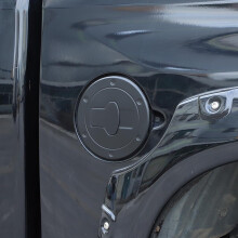 Außenbereich, Tankdeckel, Öl-Gasdeckel, Leistenverkleidung für Toyota Tundra 2007-2019, 2020, 2021, Matt Schwarz