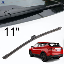 11" bakruteviskerblad naturlig refill regnbørste for Geely Coolray 2018 2019 2020 2021 2022 2023 2024 Bakluke vindu