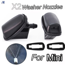 2X frontrute sprøytedyser dyser for Mini Cooper One R50 R52 R53 OE: 61667061614 61667061611