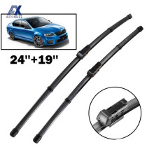 2 stk/sett Vindusviskerblader for Skoda Octavia 5E A7 2012 2013 2014 2015 2016 2017 2018 2019 2020 Frontvindu