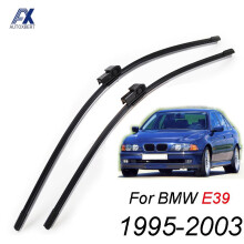 AutoXbert frontvindusviskerblader for BMW 5-serie E39 525i 528i 530i 540i M5 1995 - 2003 frontrute frontvindu 26" 22"