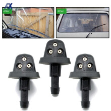 Triple Jets oppgradert vaskemaskindyse, jetsprayer foran og bak, for VW Transporter T3 T25 Passat LT Golf I / II Bus Old