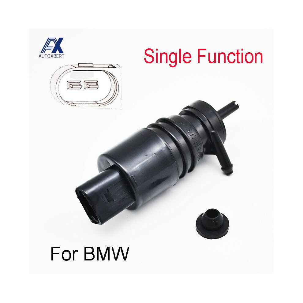 Front Windshield Windscreen Wiper Washer Pump Motor With Grommet For Bmw X3 E83 F25 X5 E53 Single Outlet Water 6935161455496