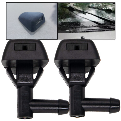 2Pcs Υαλοκαθαριστήρας Jet Washer Ακροφύσιο Πλυντήριο Παρμπρίζ Υαλοκαθαριστή