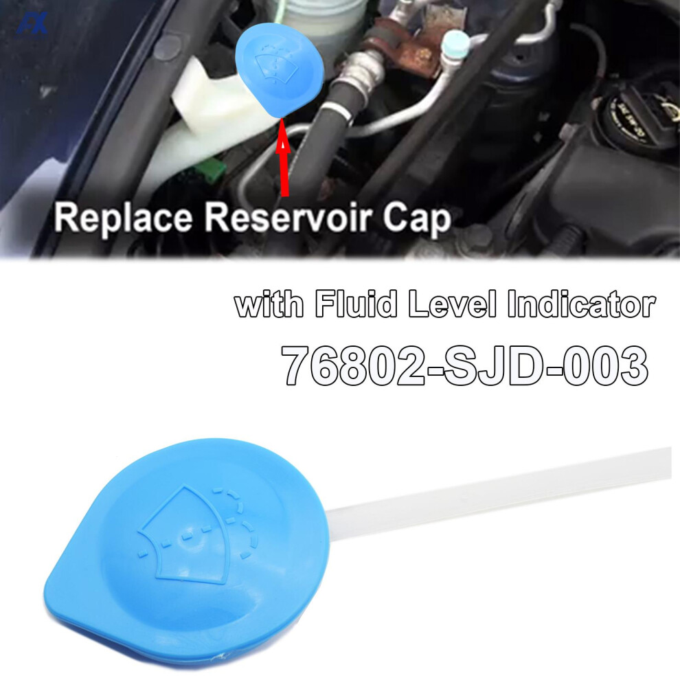 Car Auto Washer Bottle Reservoir Tank Cap For Honda Cr-V Insight Civic 7 8 Accord 5 6 Washer Reservoir Cap 76802-Sjd-003 6935161455403