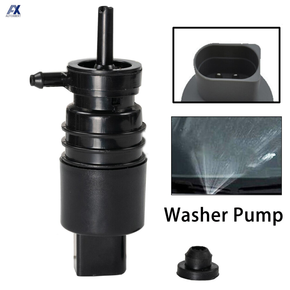 12V Windshield Windscreen Window Washer Pump For Bmw E46 E38 E39 E60 E65 E53 X5 Z4 M3 Windscreen Wipers 6935161456271