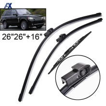 3 PC-er/sett: Front- og bakvindusviskerblader, vindusvisker for Land Rover Range Rover L322 Vogue HSE 2002 - 2012