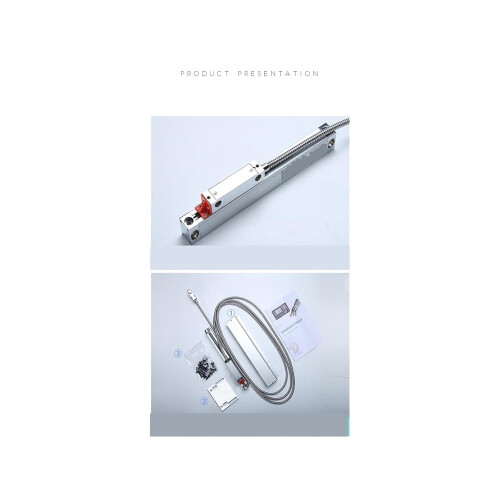 Linear Scale Encoder 0150mm Stroke 5um Resolution Precision Displacement Sensor For Milling And Grinding 1